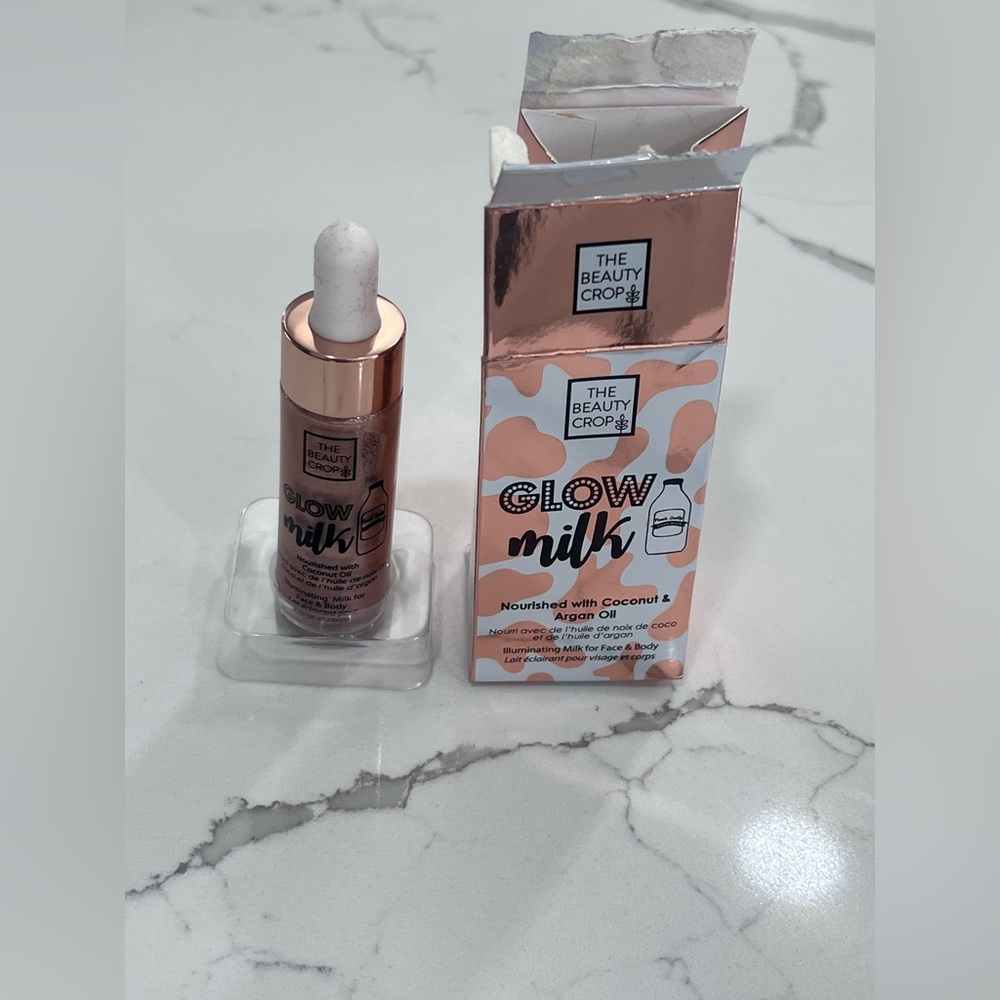 The Beauty Crop Glow Milk Highlighter SHADE - Blind Date Coconut Argan Oil - Picture 3 of 7